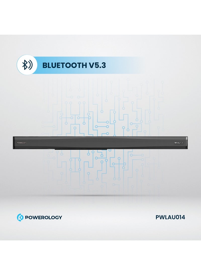 Bar 5.1 Immersive Audio 5.1CH Wireless Soundbar Dolby Audio, 735W Audio Max Power (P.M.P.O), 6.5