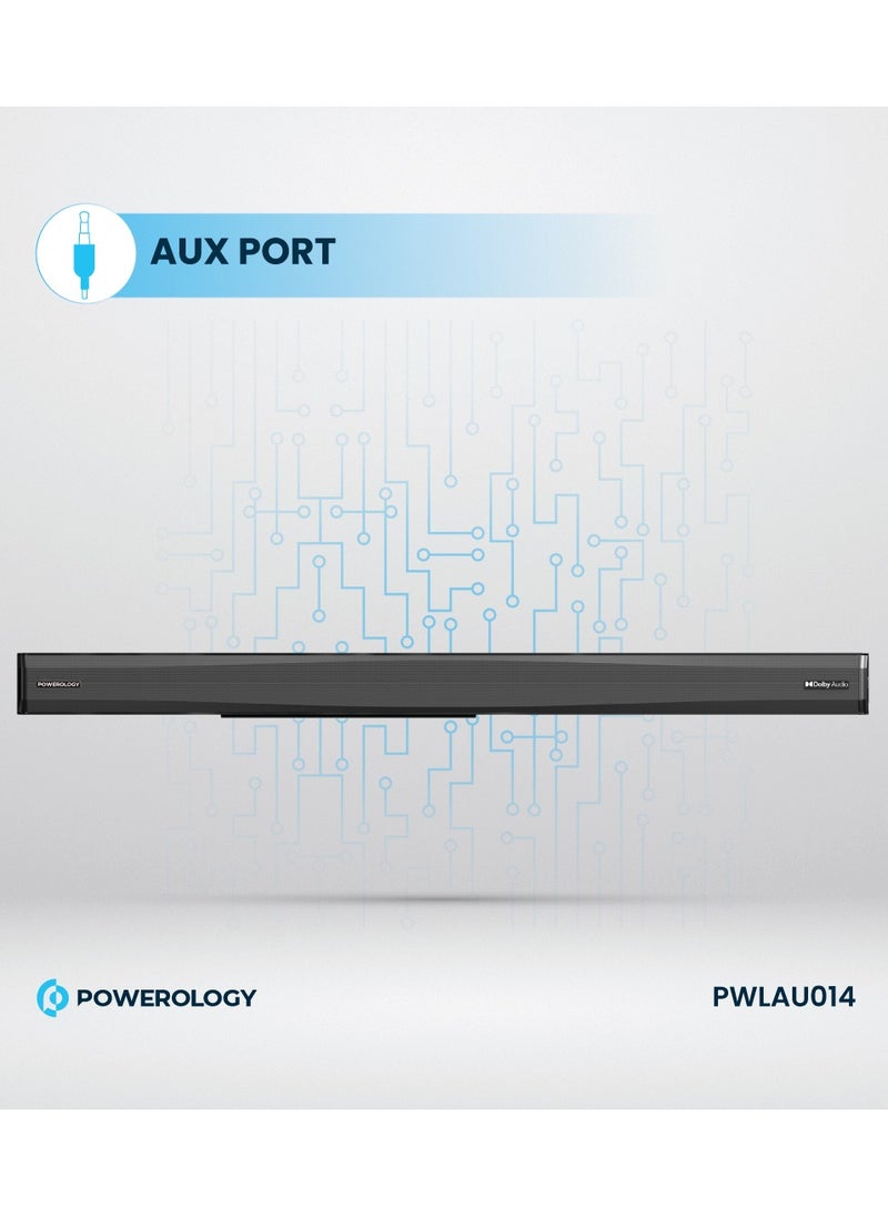 Bar 5.1 Immersive Audio 5.1CH Wireless Soundbar Dolby Audio, 735W Audio Max Power (P.M.P.O), 6.5