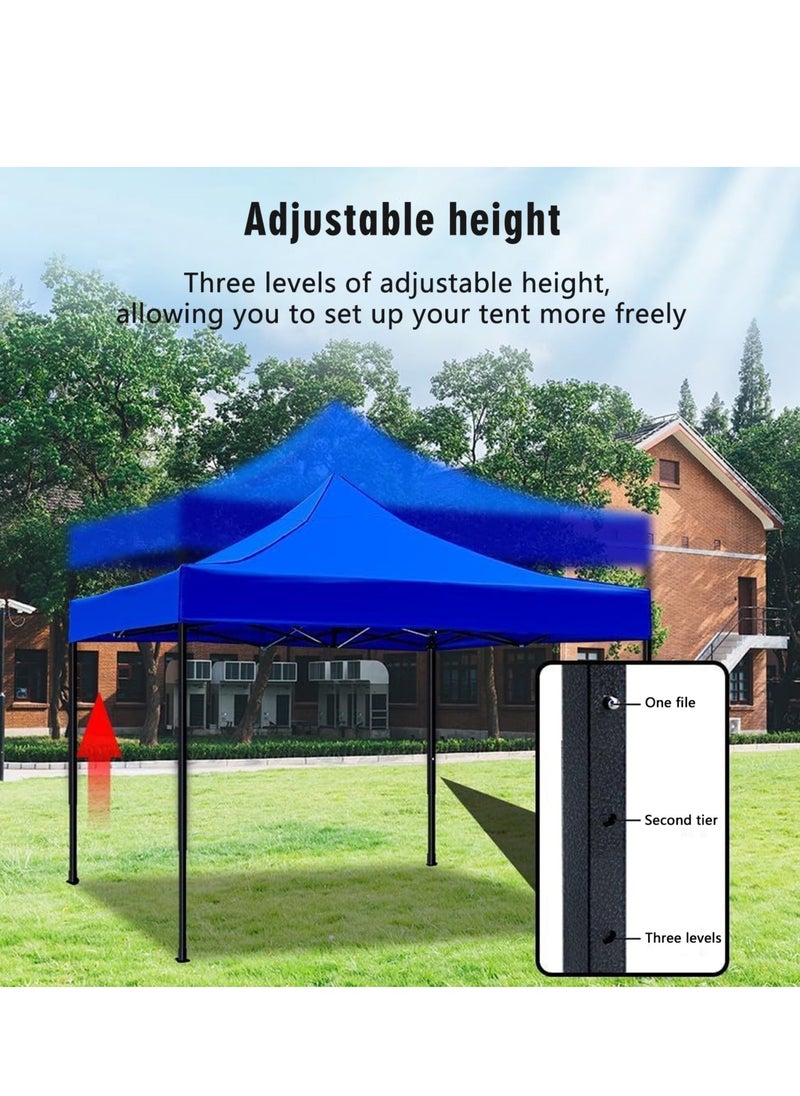 Durable Canopy Tent-Pop Up Instant Shelter Sun Protection Shade for Outdoor Camping For Picnics, Business & Promotional Events 3x3 meters