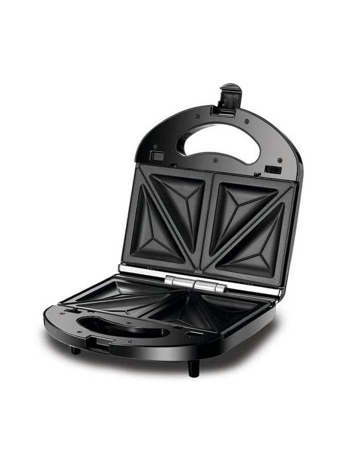 3 In 1 Interchangeable Grill & Waffle& Sandwich Maker 650 - 780 W TS2130-B5 Black 780 W TS2130-B5 black