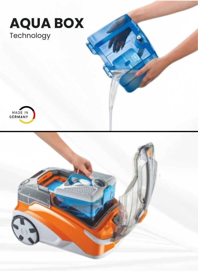 THOMAS Aqua Plus Pet & Family Vacuum Cleaner 1700W, Water Filtration, Wet & Dry Cleaning, Specialized Pet Hair Removal, German Engineering, Ideal for UAE Homes