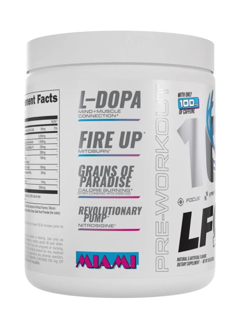 LFG Pre Workout 100 Series 30 servings MIAMI