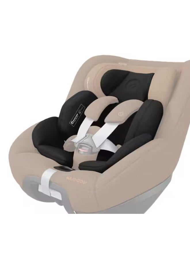 Pearl 360 Pro Newborn Inlay, Designed For Pearl 360 Rotating Car Seat, 0 - 3 Months, Authentic Black, 2 Year Warranty