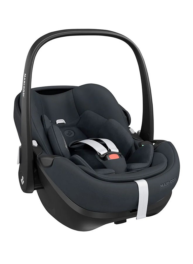 Pebble 360 Pro Infant Car Seat, 360 Swivel, G-CELL Side Impact Protection, 0 - 15 Months, Essential Graphite, 2 Year Warranty