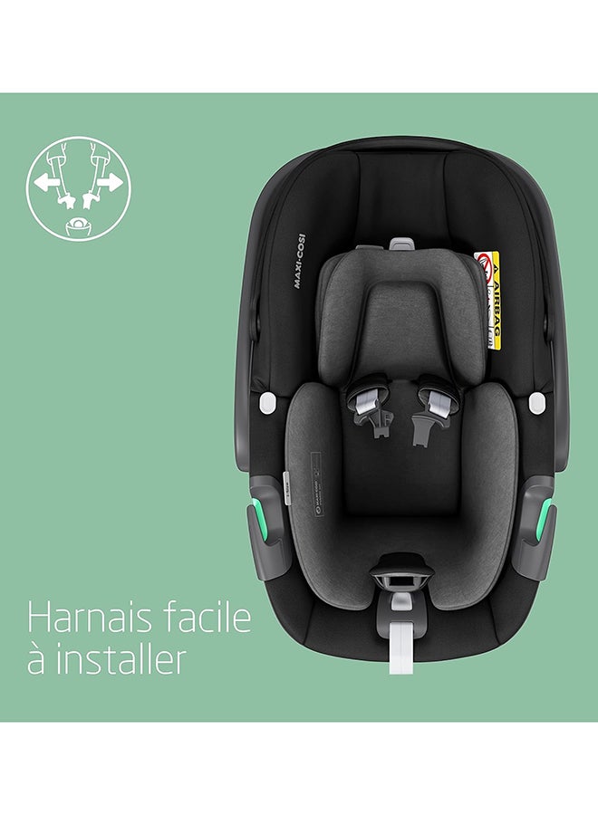 Pebble 360 Car Seat, Essential Black