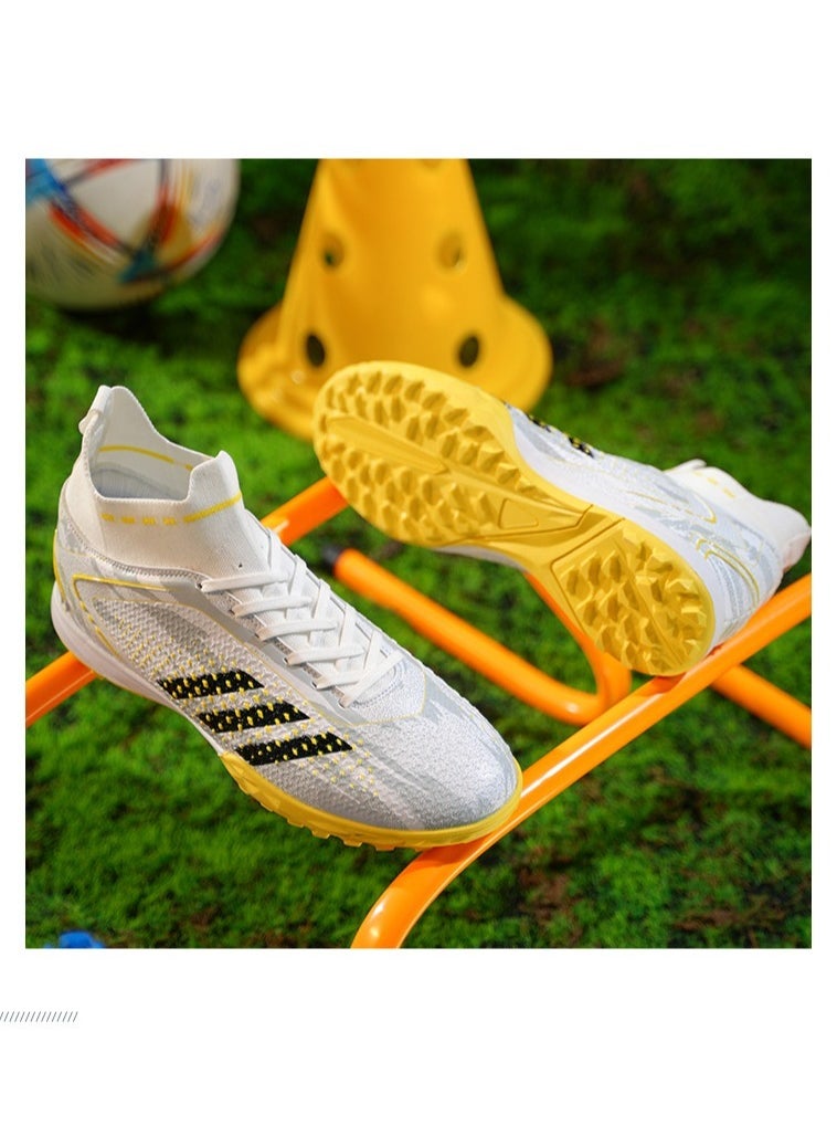 Grip And Non-Slip Sports Shoes, Men's And Women's Football Shoes, Professional Competition Football Shoes Training, Breathable And Lightweight Outdoor Youth