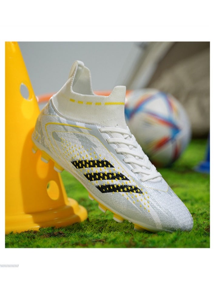 Grip And Non-Slip Sports Shoes, Men's And Women's Football Shoes, Professional Competition Football Shoes Training, Breathable And Lightweight Outdoor Youth