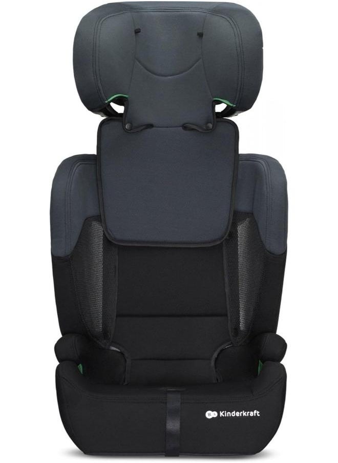Car Seat Comfort Up, I - Size Booster Child Seat, With 5 Point Harness, Adjustable Headrest, For Toddlers , Infant, Group 1/2/3, 9 - 36 Kg, Up To 12 Years, Black