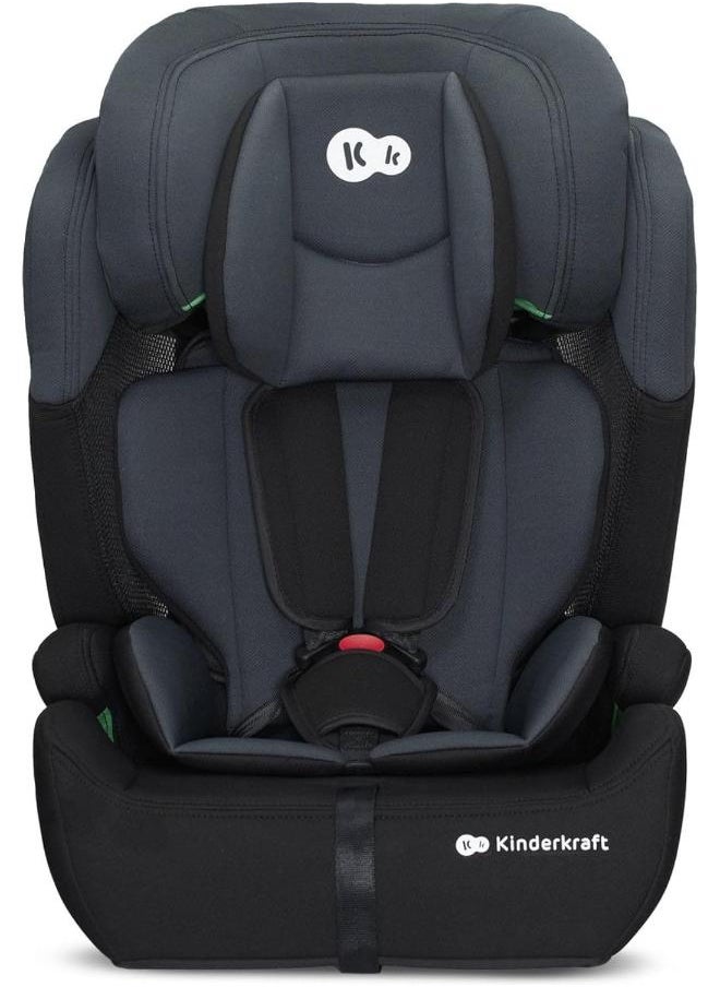 Car Seat Comfort Up, I - Size Booster Child Seat, With 5 Point Harness, Adjustable Headrest, For Toddlers , Infant, Group 1/2/3, 9 - 36 Kg, Up To 12 Years, Black