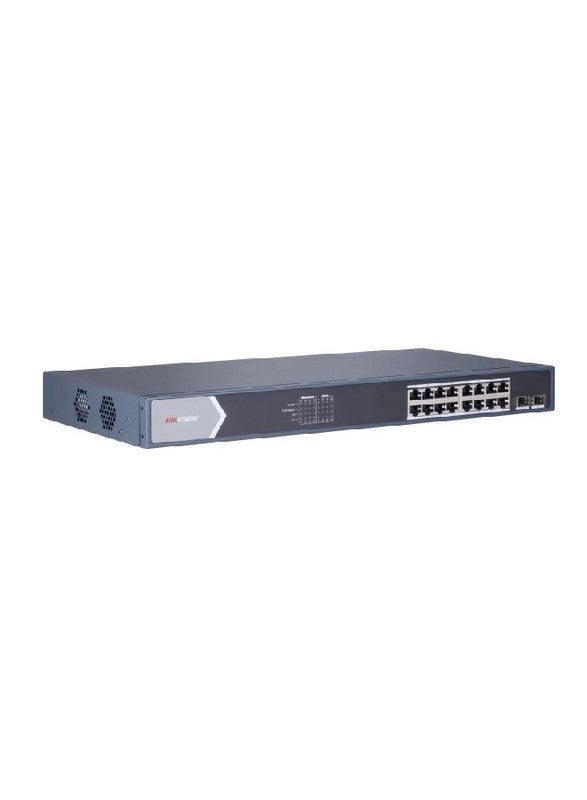 16 Port Gigabit Unmanaged POE Switch DS-3E0518P-E/M Compaitablw with JK Vision BNC Black