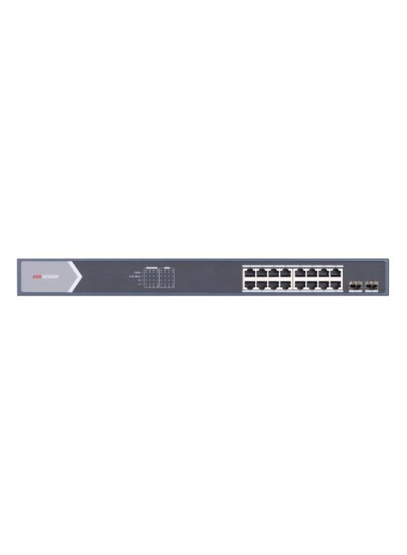 16 Port Gigabit Unmanaged POE Switch DS-3E0518P-E/M Compaitablw with JK Vision BNC Black