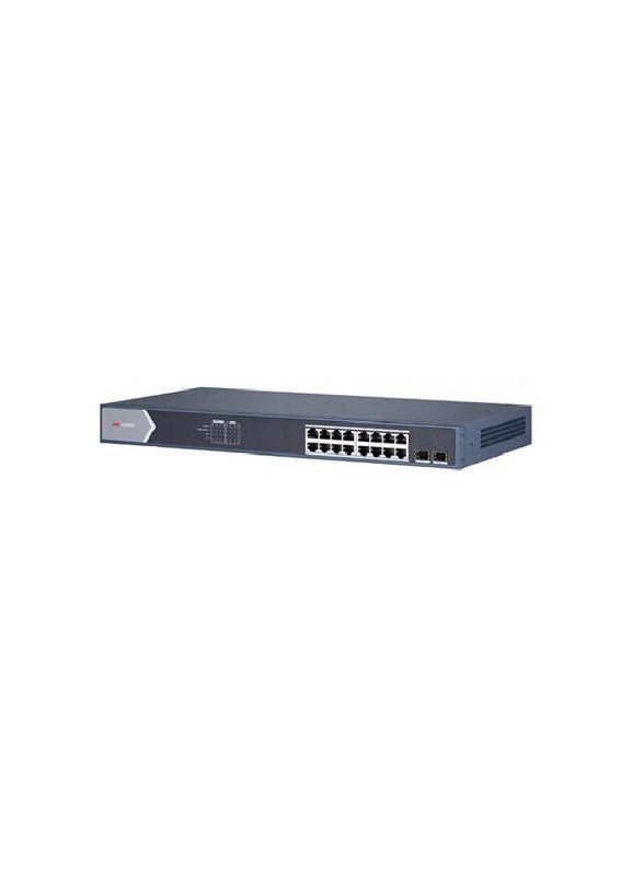 16 Port Gigabit Unmanaged POE Switch DS-3E0518P-E/M Compaitablw with JK Vision BNC Black