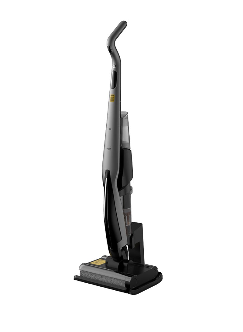 Cordless Vacuum Cleaner Wet And Dry Vacuum Cleaner 15000PA Suction Force And Run Time Of Max 30 Mints, Double Roller Brush 600ml Clean Water Tank & 700ml Sewage Tank 4000mAh Battery 160W - 160 W VX96W Black