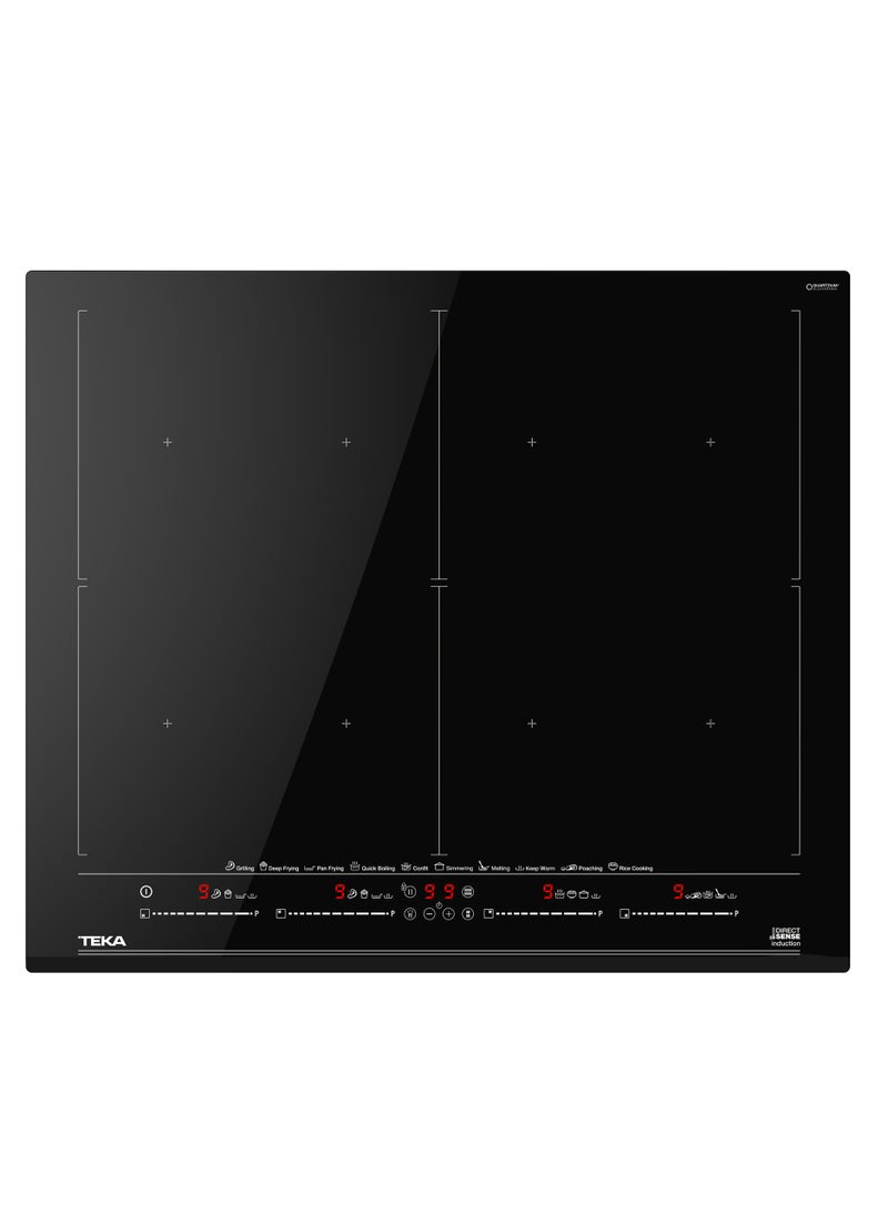 TEKA 60 cm Full Flex Induction Hob with Temperature sensors, 7 Cooking zones IZF 68700 MST - Made in Europe