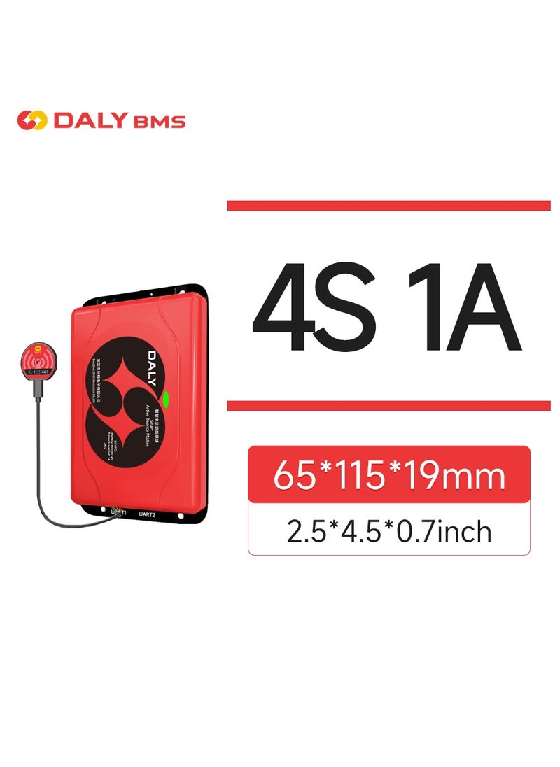 Daly Smart Lifepo4 4S 1 A Active Balancer – Bluetooth Enabled Battery Equalizer for 18650 Lithium Batteries