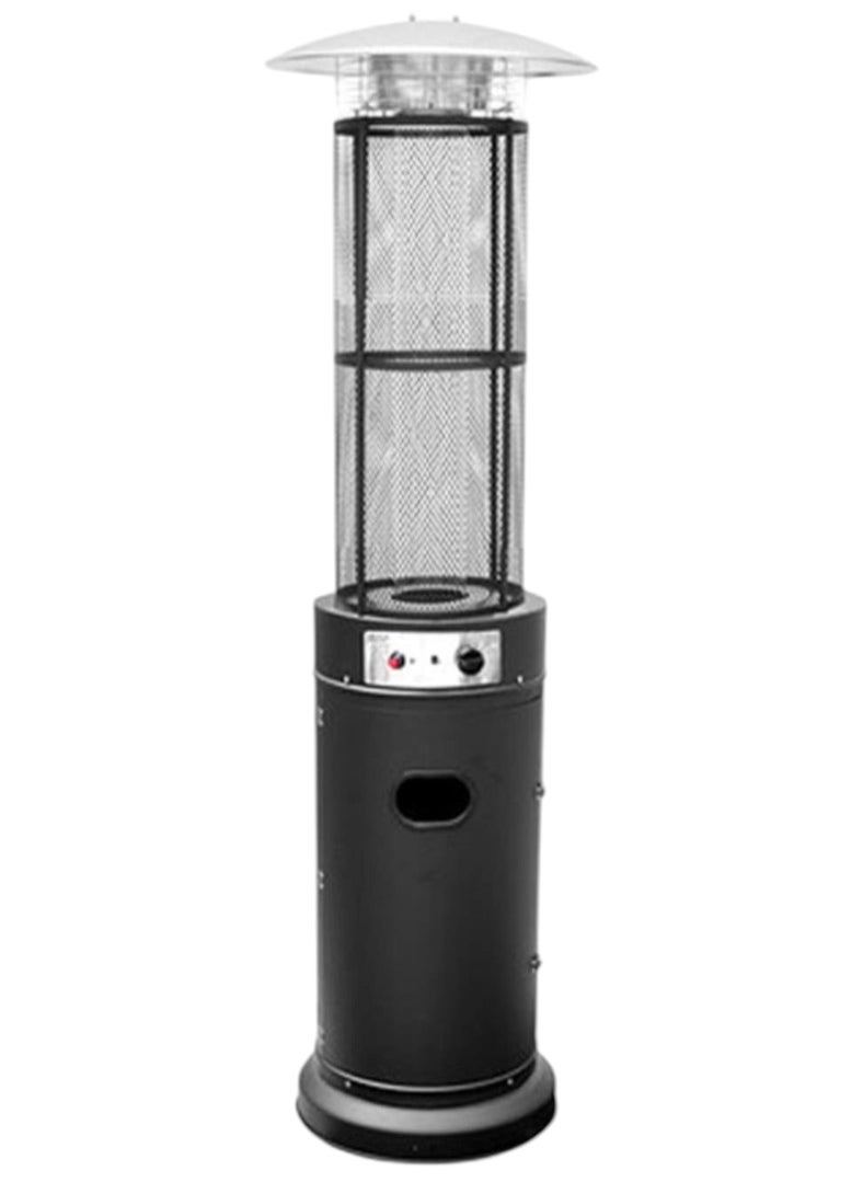 Spiral Flame Gas Outdoor Patio Heater 13.5KW -Black