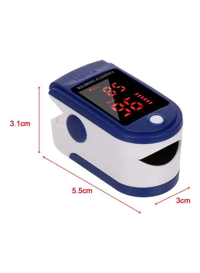 2-Piece Digital Forehead Thermometer And Oximeter Set