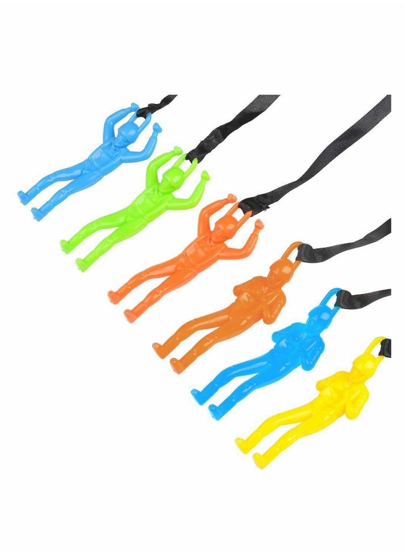 Parachute Action Figures Toy for Children's Flying Toys ( 6 Pack )