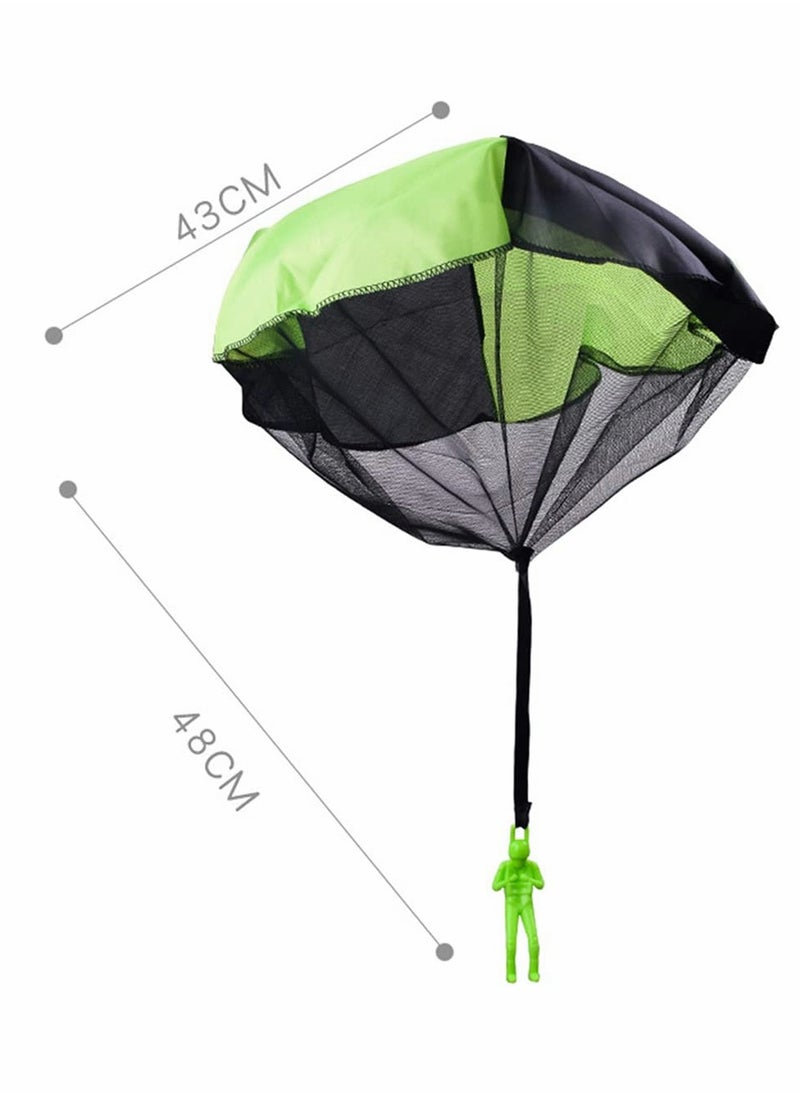 Parachute Action Figures Toy for Children's Flying Toys ( 6 Pack )