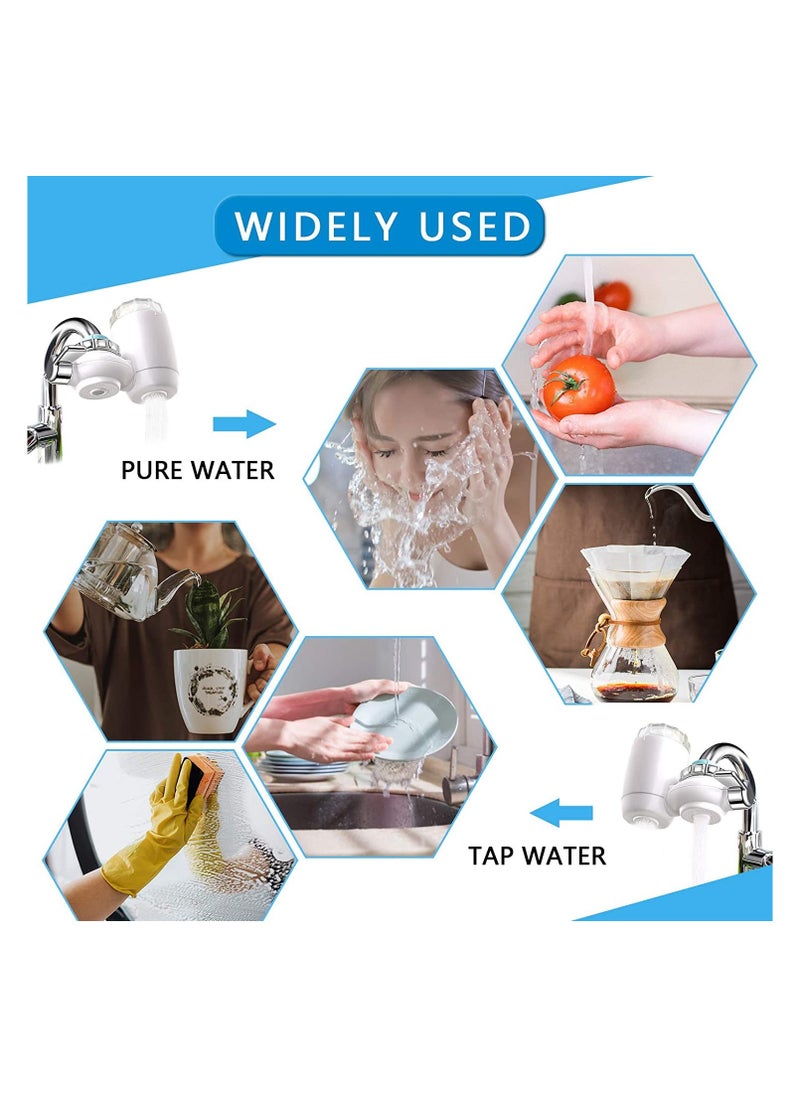 Premium Water Filter Tap System – Efficient Tap Water Filter with Replaceable Cartridges for Clean, Healthy Drinking Water – Essential Kitchen Accessory