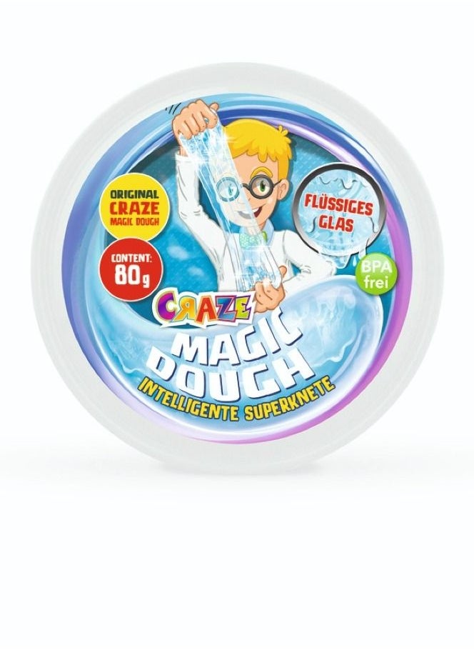 Craze Magic Dough 80g Unbreakable & Odorless Super Dough for Kids 3 , Bouncy Elastic Play Dough with Transparent Effect