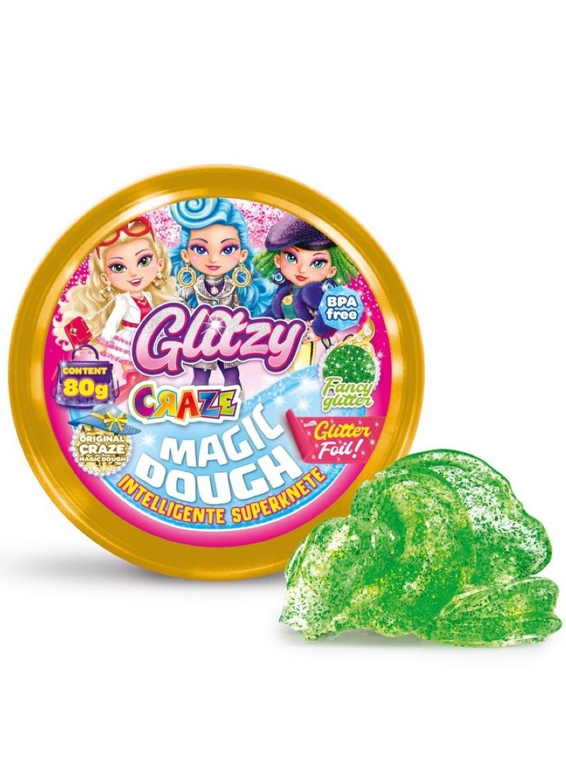 Magic Dough Glitzy 70G Assorted