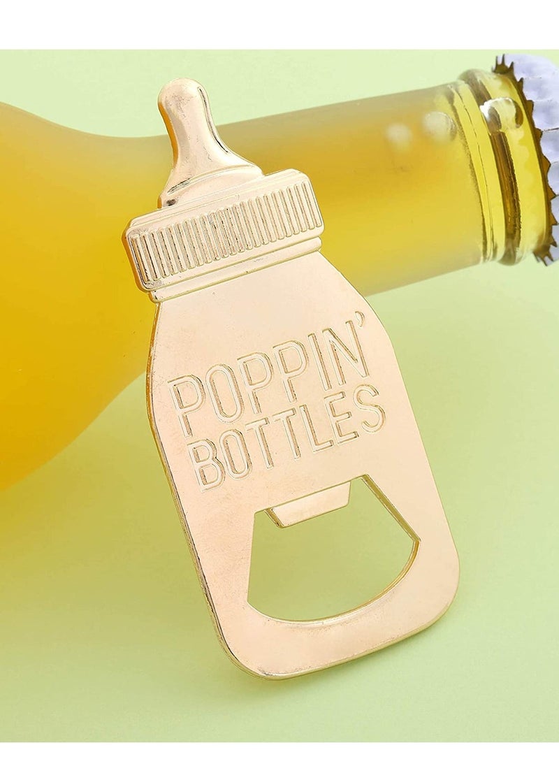 Baby Bottle Opener Favors Baby Shower Party Favors Baby Boy Shower Gifts Decorations Souvenirs Feeder Shaped Baby Shower Souvenirs for Baby Shower Wedding Party Favor Decoration Supplies (12 PCS)