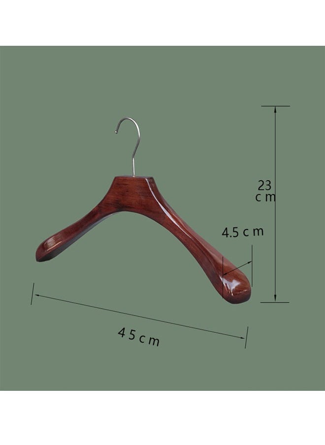 Pack of 20 Non-Slip Swivel Hook and Precisely Cut Notches Wooden Hangers