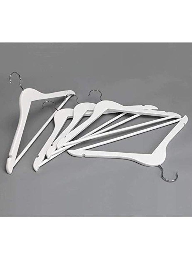 Pack of 20 Non-Slip Wooden Hangers