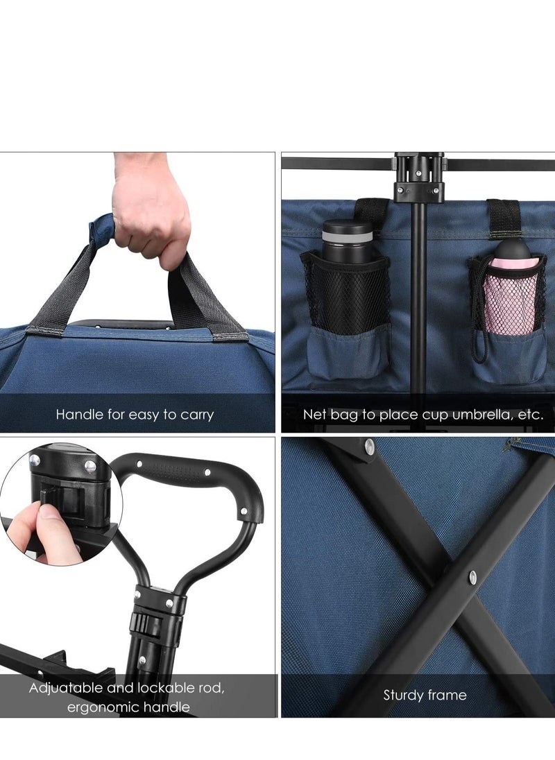 Multifunctional folding trolley
