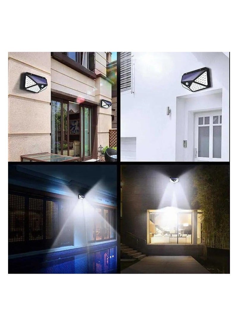 Security Light, Outdoor LED Solar Light Motion Sensor Waterproof Solar Powered Wall Light | Yard Deck Light for Garden Decoration, Street Lights Solar Powered Lantern Wall Lamp
