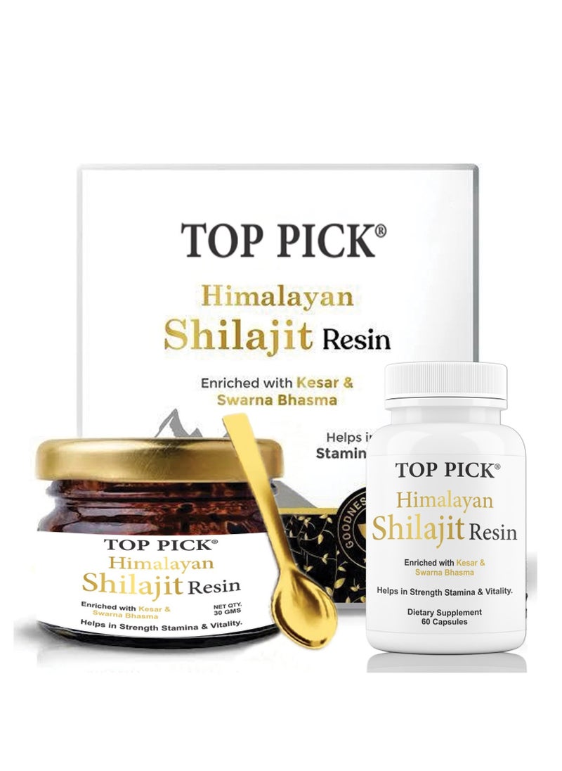 Himalayan Shilajit Resin Combo