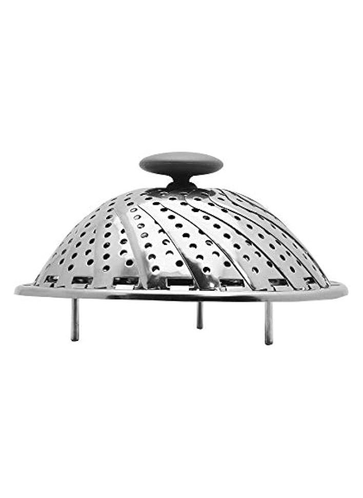 Stainless Steel Steamer Pots - Grey, 12 cm, HKSB01, Rice Steamer Pot , Vegetable Steamer Pot , Boiled Egg Pot