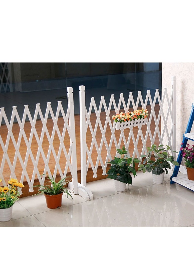 𝐅𝐅𝐃 Portable and Versatile Wooden Wicker Fence for Home and Garden, Wall Hanging Wooden Fence for Decor and Plant Trellis Frame