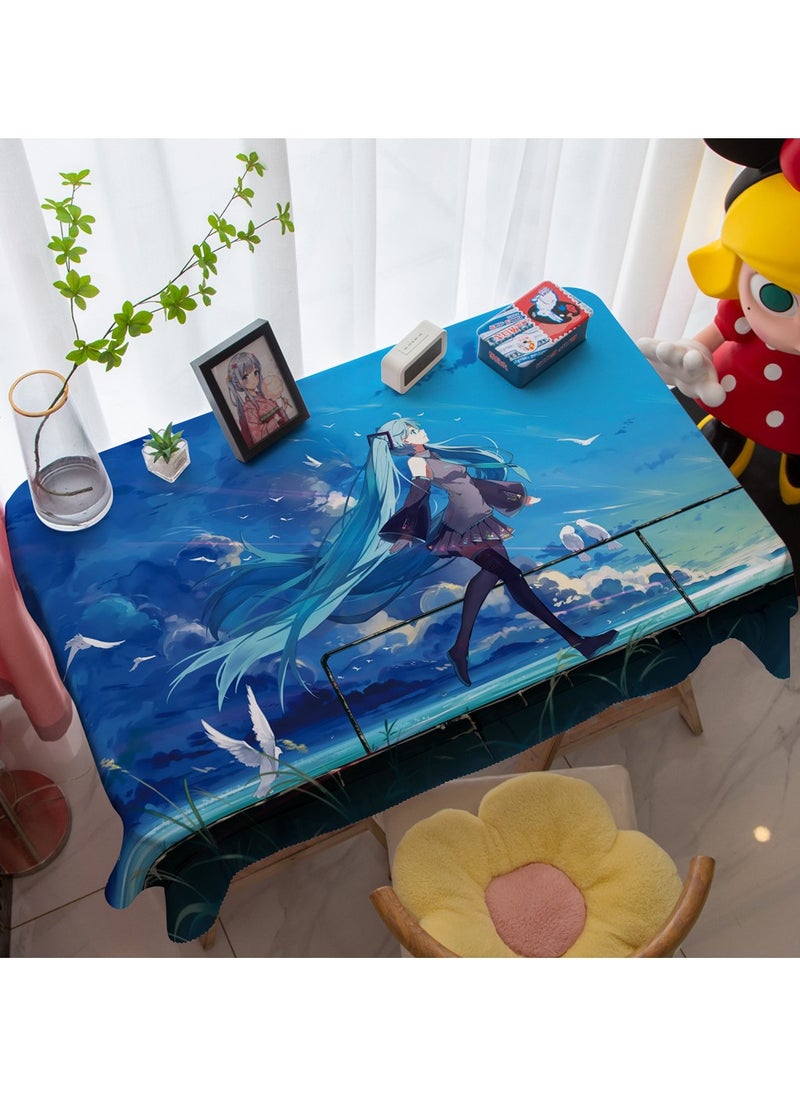 New Anime Cartoon Waterproof Cloth Tablecloth