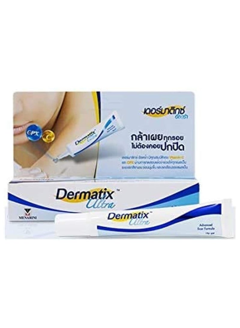 Advanced Scar Gel 15g For Cosmetic Improvement of Scars, Fast Drying and Unique Silicone Gel Formulation, Used For Treatment of Keloids, Surgical and Hypertrophic Scars, Suitable For Sensitive Skin