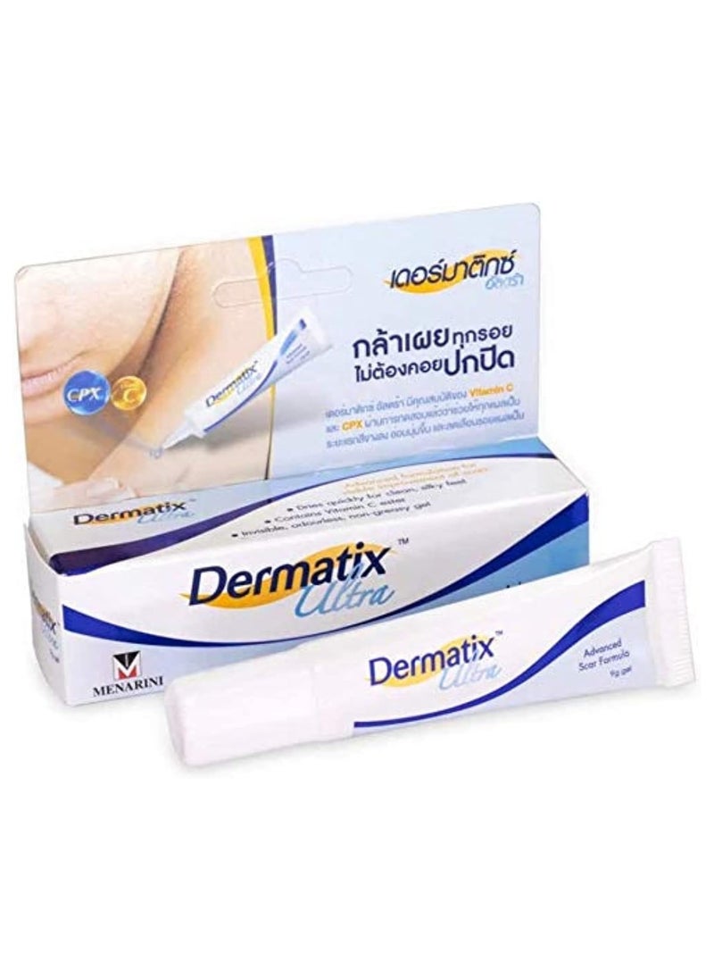 Advanced Scar Gel 15g For Cosmetic Improvement of Scars, Fast Drying and Unique Silicone Gel Formulation, Used For Treatment of Keloids, Surgical and Hypertrophic Scars, Suitable For Sensitive Skin