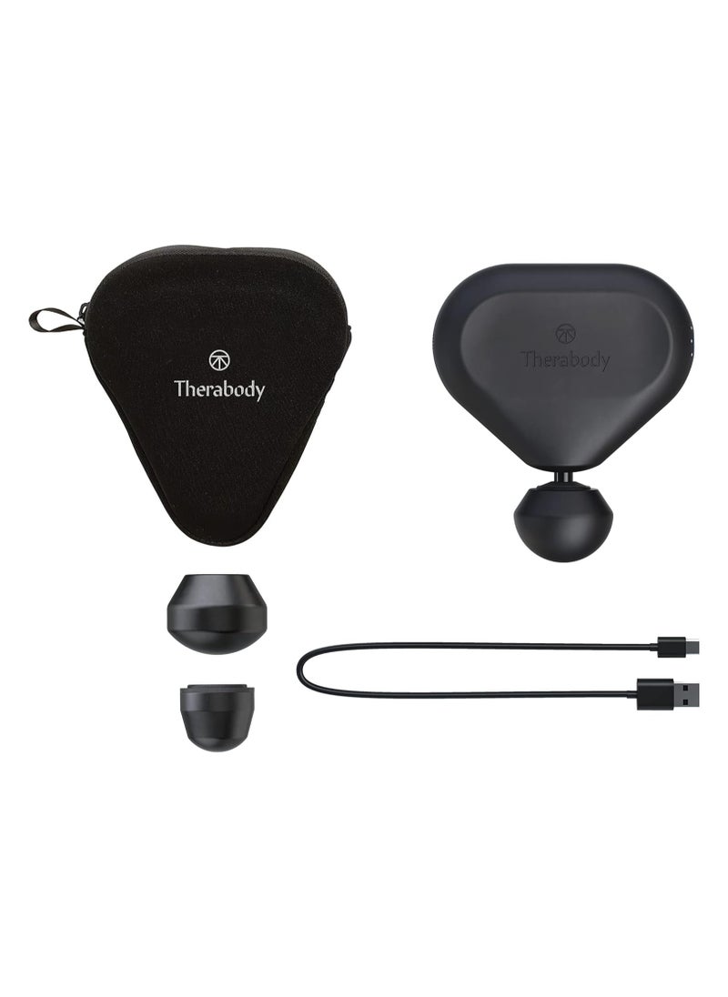 Therabody Theragun Mini Black 2.0 - Ultra-portable handheld percussion massage therapy