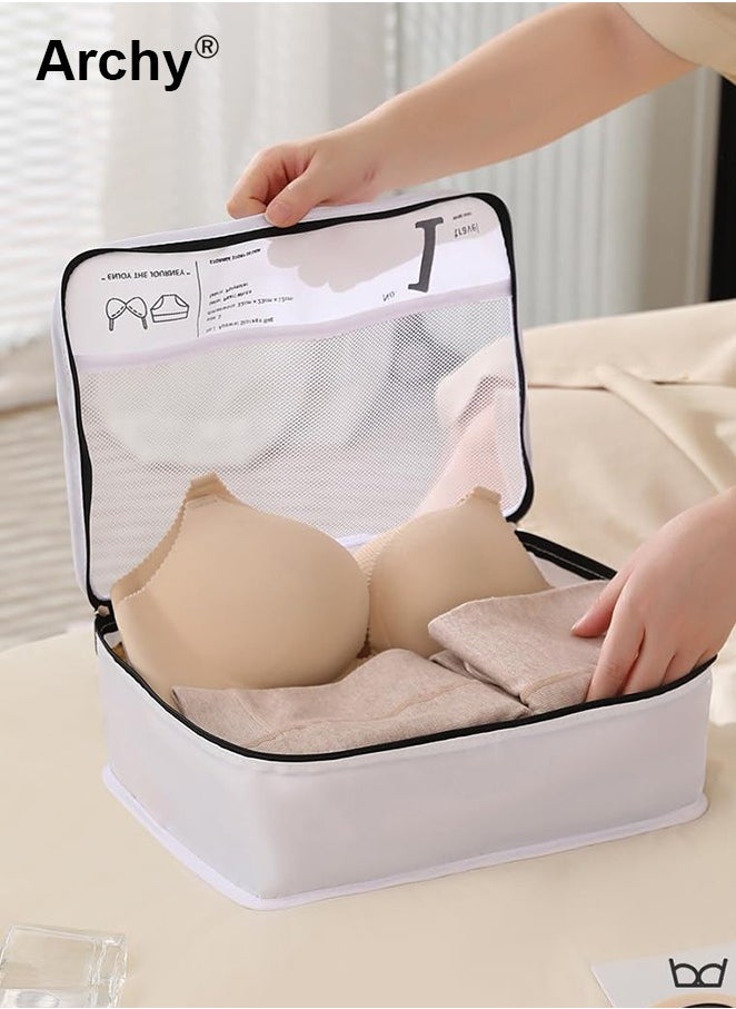 7 PCS Packing Cubes for Men and Women Lightweight Travel Luggage Organizer for Clothes Shoes Toiletries or Accessories Large Capacity Moisture Proof Storage Bags for Carry on Suitcases