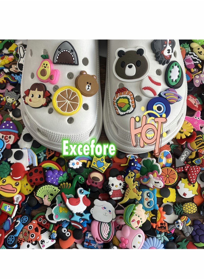 Shoe Charms for Crocs, Cartoon Croc Decoration for Crocs Shoes, PVC ​Charms Bracelet Wristband for Men Women Kid Girl Boy, Buckle Halloween Party Favors Birthday Gifts Nurse Charm