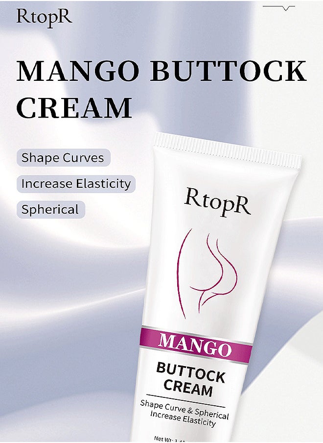 Mango Massage Buttock Cream 40G, Natural Plant Essence Can Deeply Moisturize, Relieve The Pain Of Sitting Buttocks, Tighten And Lift The Skin, And Shape The Ideal Curve Button Cream