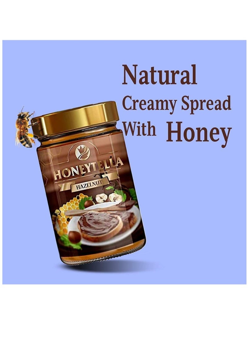 Natural Pure Sider And Hazelnut Extracts Honey 175g