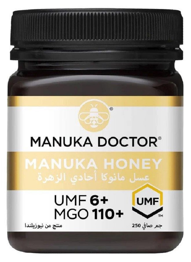 UMF 6+ Monofloral Manuka Honey 250g