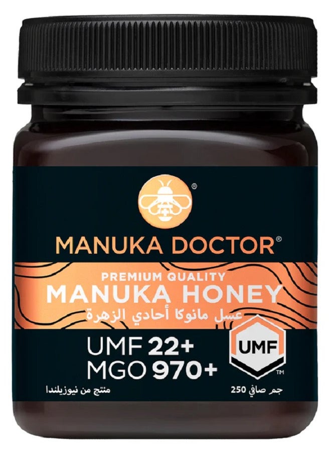 UMF 22+ Monofloral Manuka Honey 250g