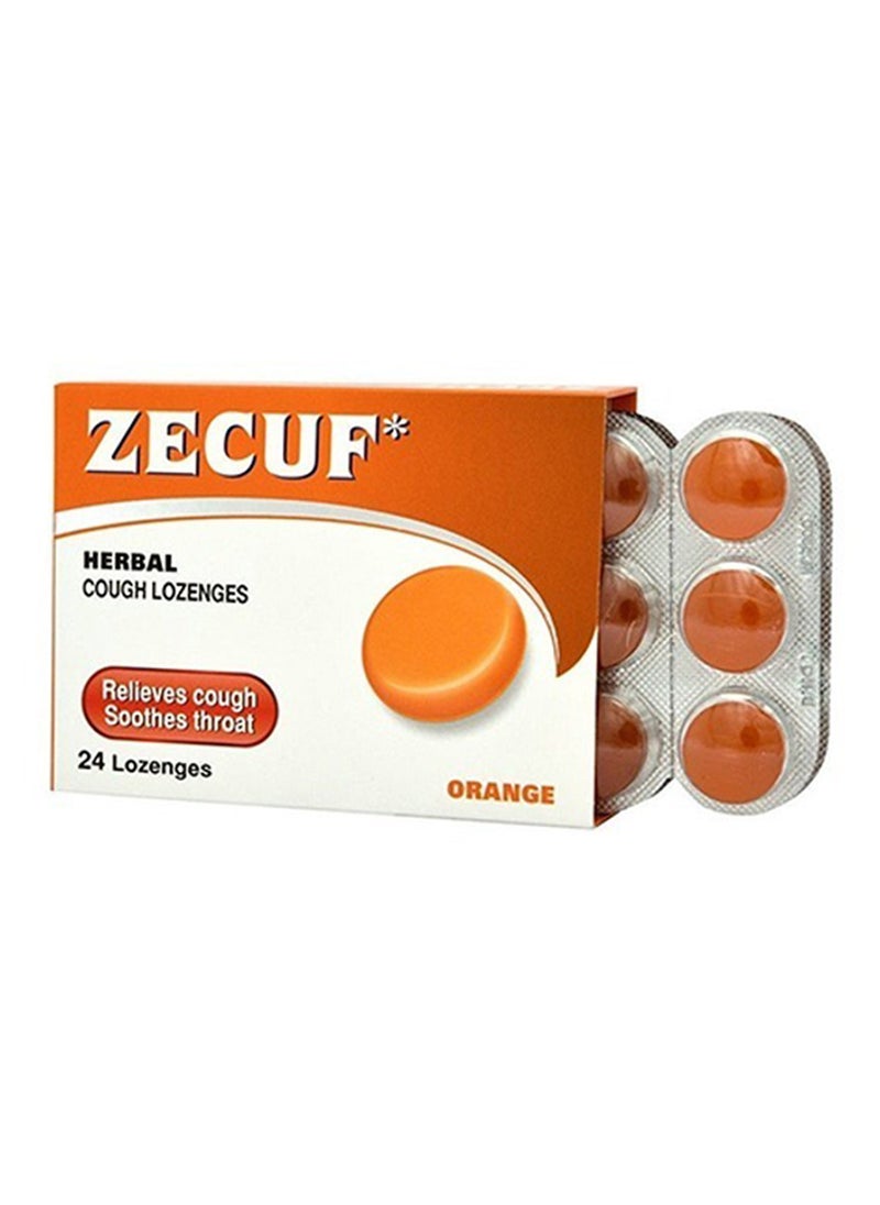 Orange Lozenges 24S