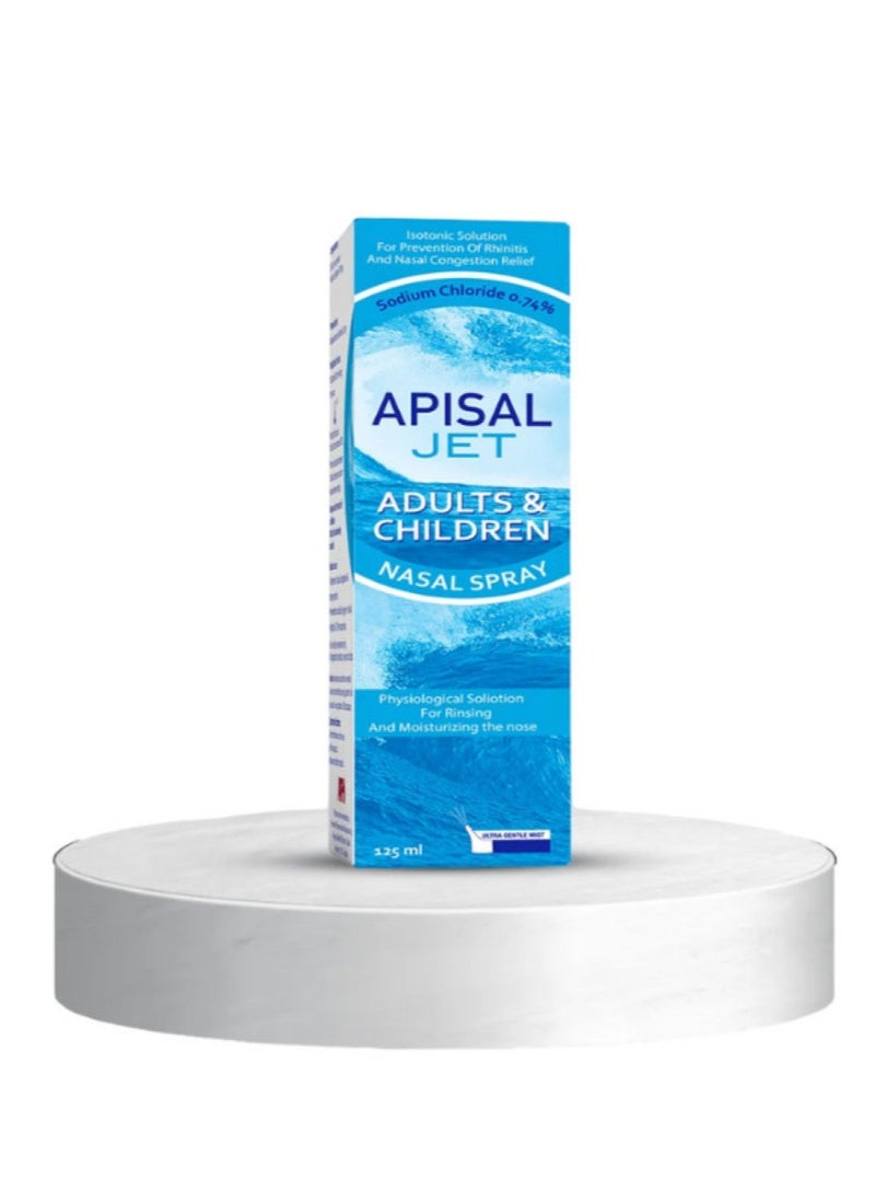 Apisal Jet Adult & Children Nasal Spray 125ml