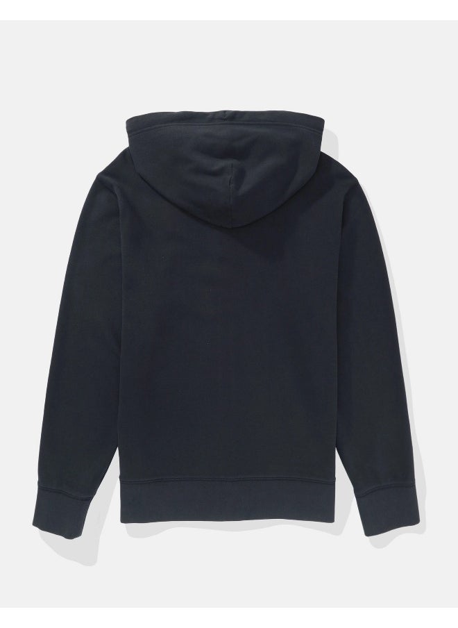 AE Fleece Logo Graphic Zip-Up Hoodie