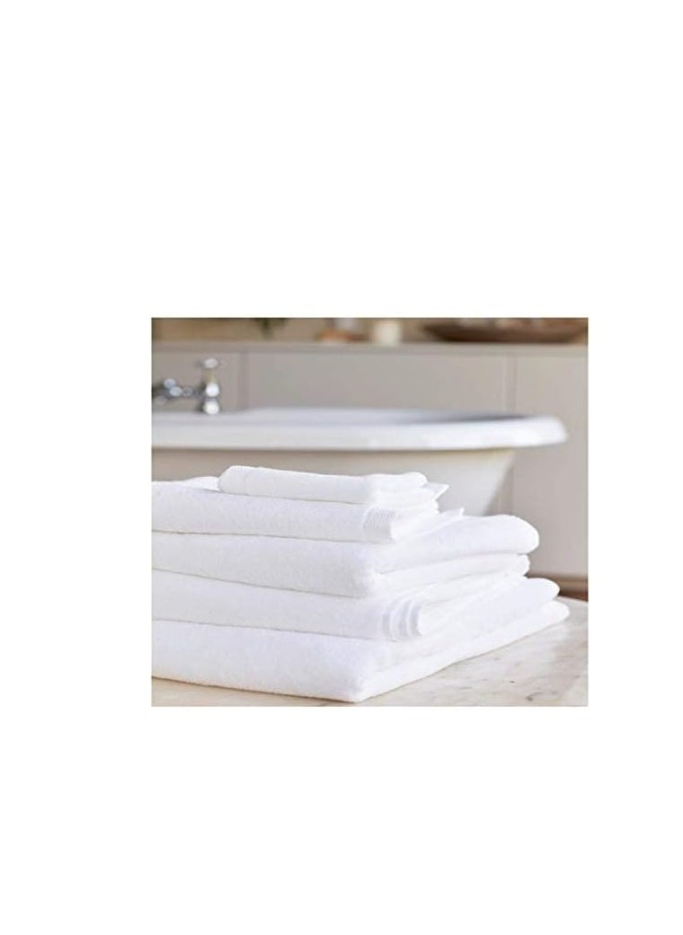 Premium SPA,GYM,POOL, SALOON Towels .100% Cotton Bath Towel Pack of 3, 70x140Cm,650 GSM White