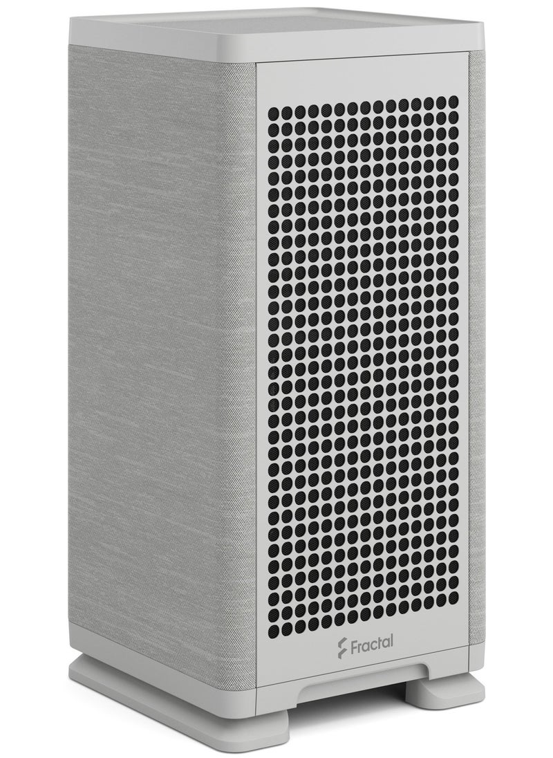 Mood mITX Case – Compact SFF Case, 1x 3.5” Drive Mount, 2x 2.5” Drive Mounts, USB 3.2 Gen 2x2 Type-C, Front 280mm Radiator Support, 1x 180mm Top Fan (Included), No Rear or Bottom Fan, SFX/SFX-L PSU Compatibility, GPU Max Length 325mm, CPU Cooler Max Height 114mm, Tool-less Push-to-Lock Design, Light Gray | FD-C-MOD1N-01