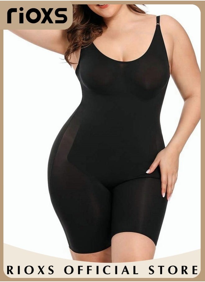 Womens Shapewear, Waist Trainer Bodysuit For Women, Tummy Control Shapewear, Ladies Round Neck Bodysuit, Sculpting Shaper Tank Top Bodysuits, Snatched Waist Body Suit, Full Body Shaper